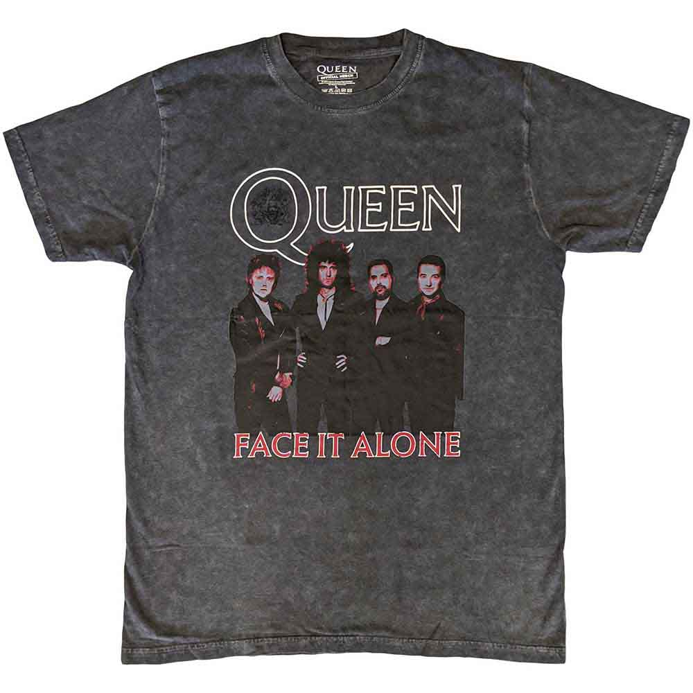 Queen Face it Alone Band Mens T Shirt