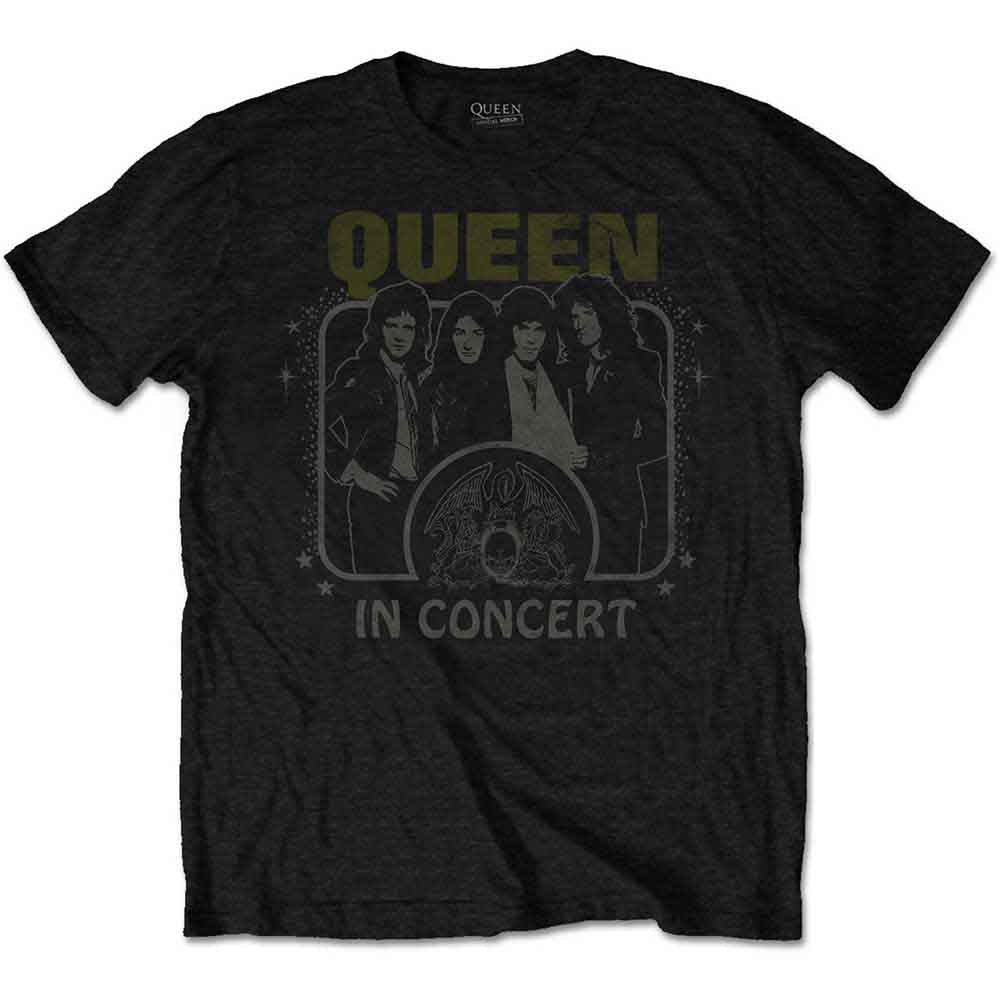 Queen In Concert Mens T Shirt