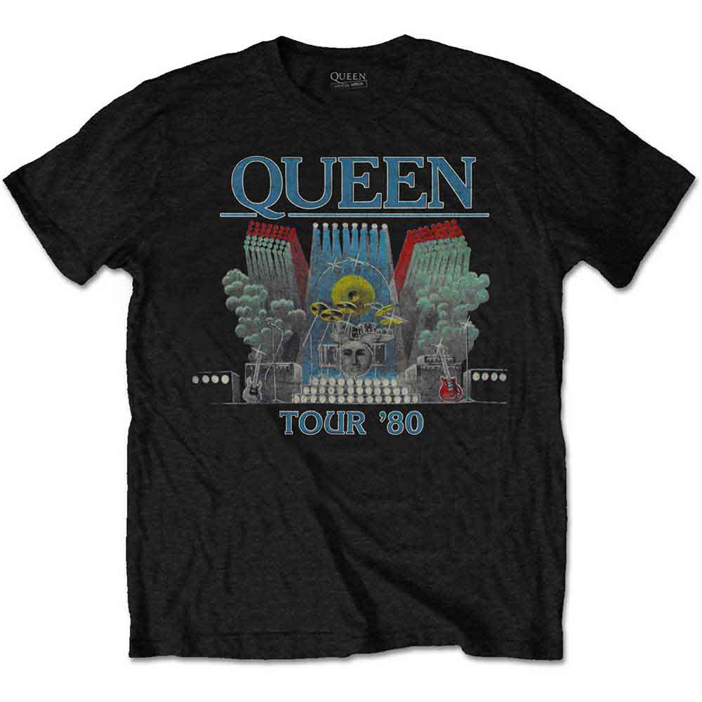 Queen Tour '80 Mens T Shirt