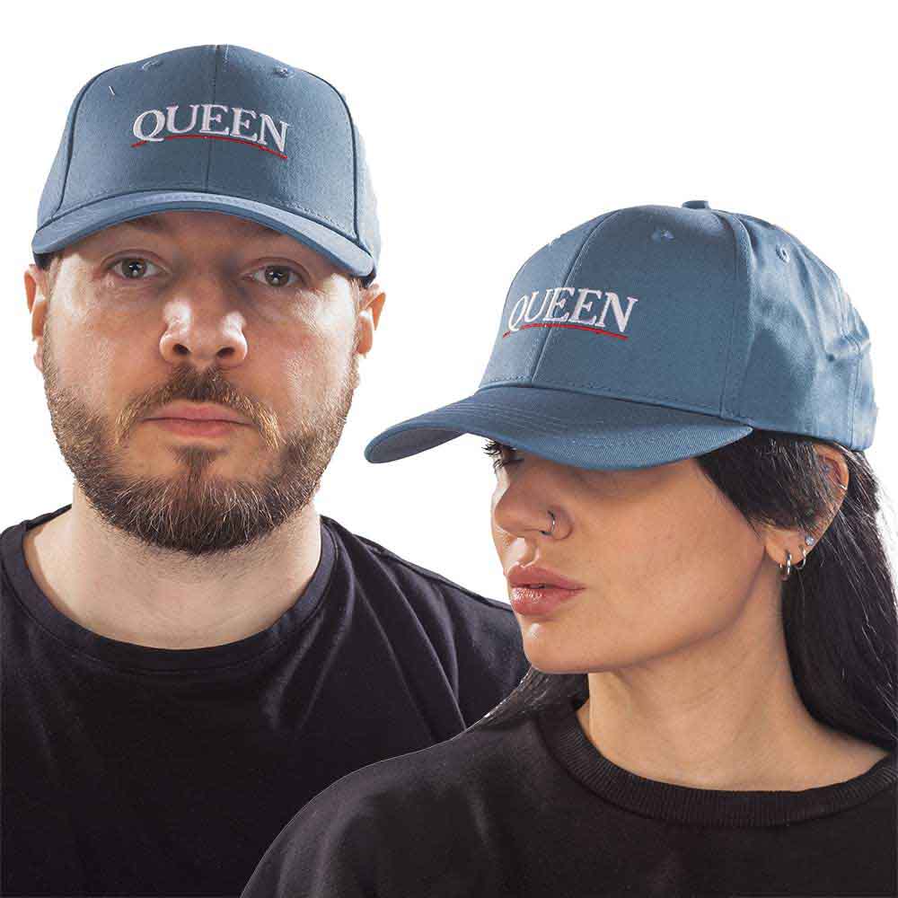 Queen Underline Logo Hat Blue