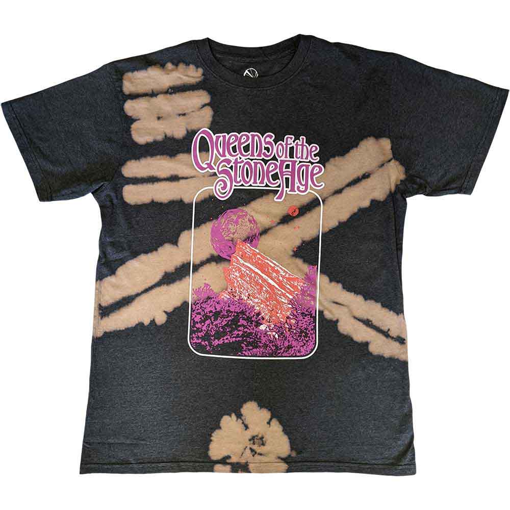 Queens Of The Stone Age Planet Frame Mens T Shirt