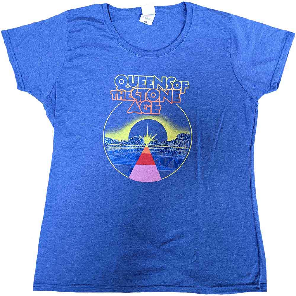 Queens Of The Stone Age Warp Planet Womens T Shirt