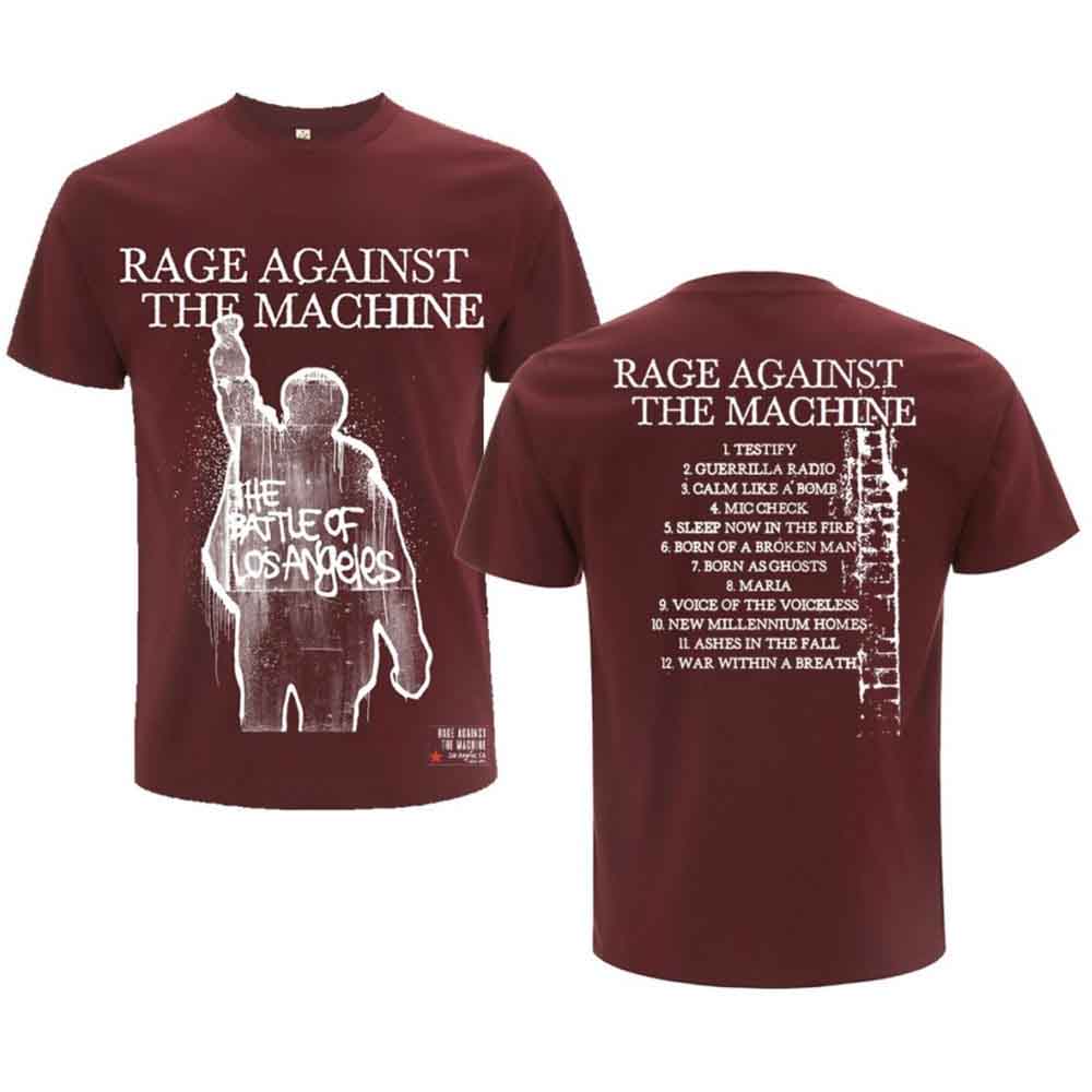 Rage Against The Machine BOLA Album Cover Mens T Shirt