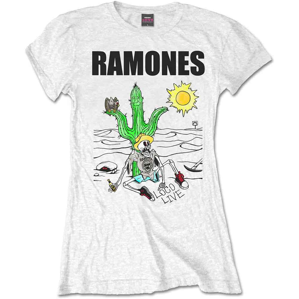 Ramones Loco Live Womens T Shirt