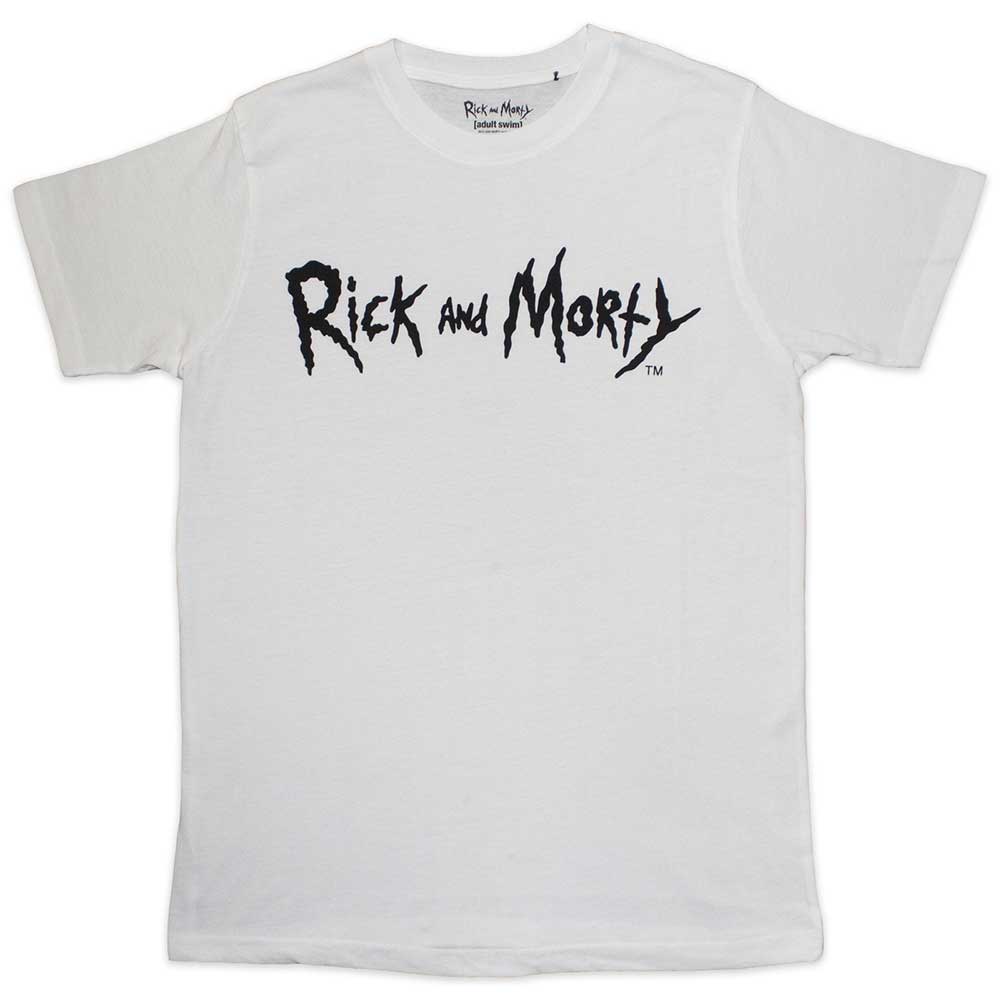 Rick & Morty Mono Logo Mens T Shirt