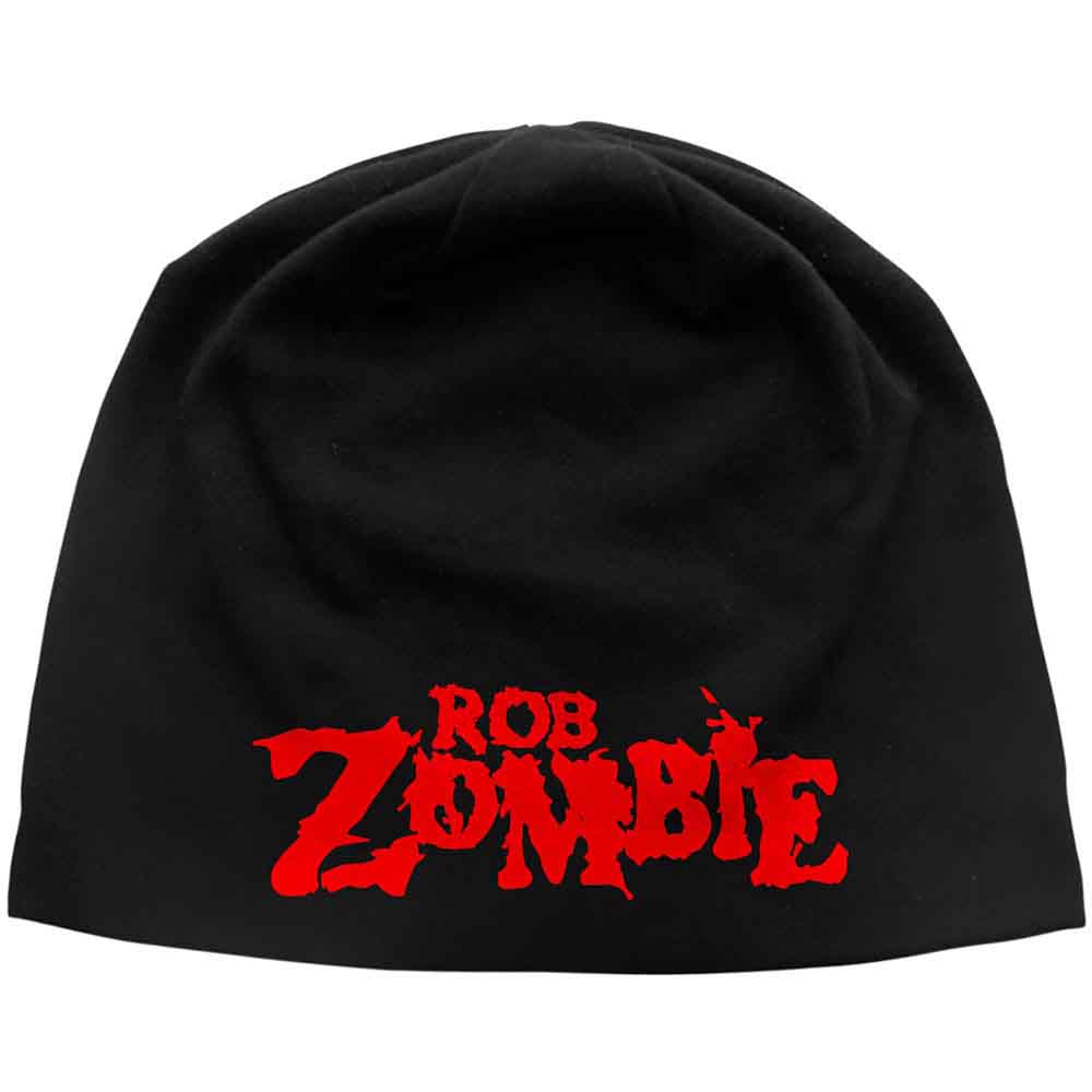 Rob Zombie Logo Beanie Hat Black