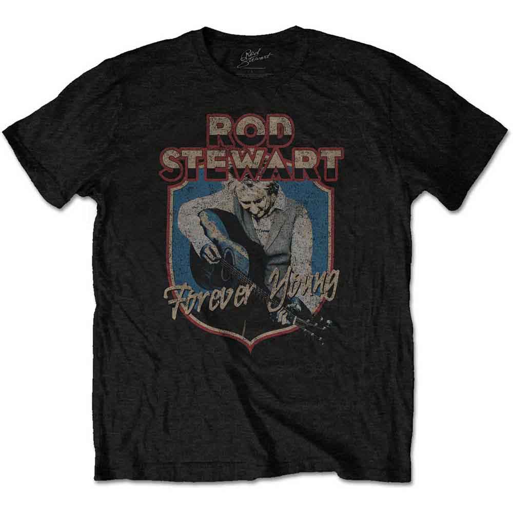 Rod Stewart Forever Crest Mens T Shirt