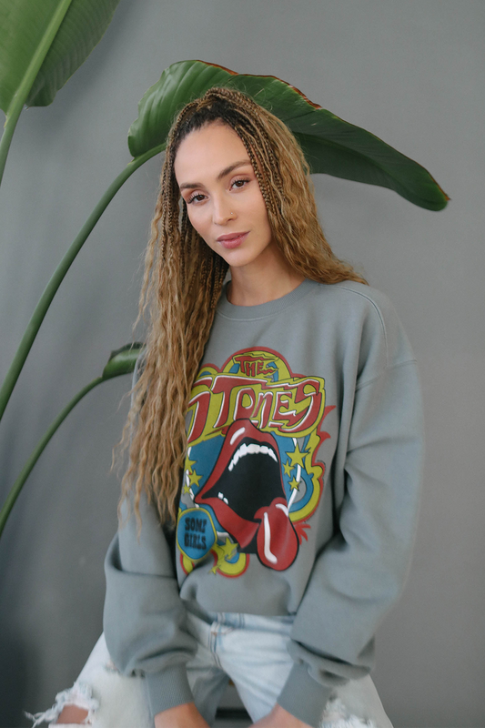Rolling Stones Some Girls Womens Crewneck Sweatshirt