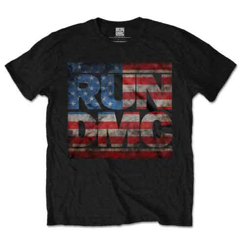Run Dmc Americana Logo Mens T Shirt