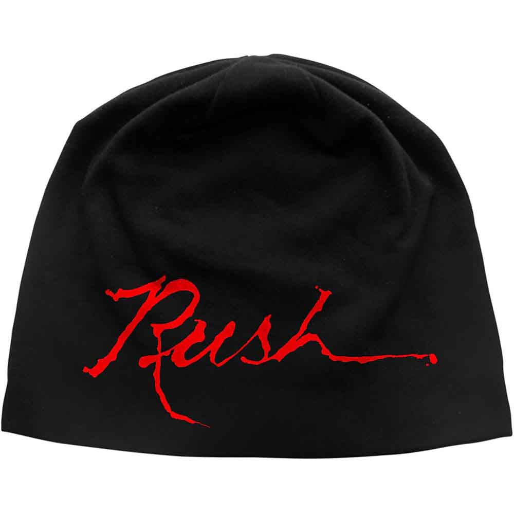 Rush Logo Beanie Hat Black