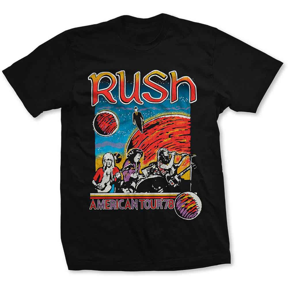 Rush US Tour 1978 Mens T Shirt