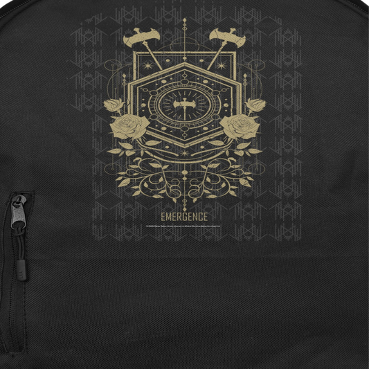 Sleep Token Emergence Backpack Bag Black