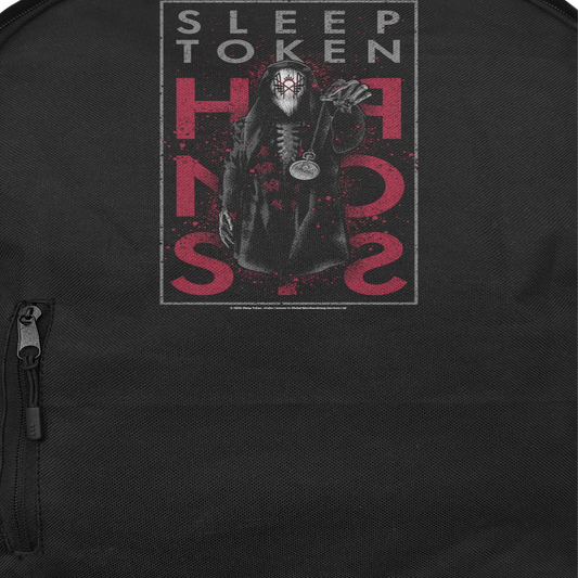 Sleep Token Hypnosis Backpack Bag Black