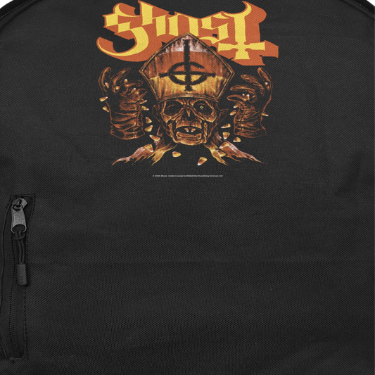 Ghost Candy Corn Backpack Bag Black