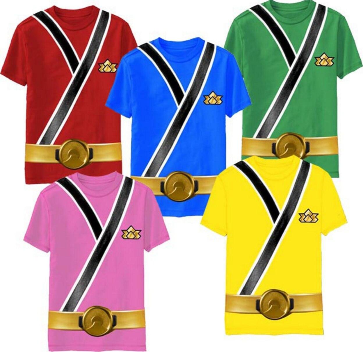 Samurai Ranger Uniform Monster Toddler T Shirt