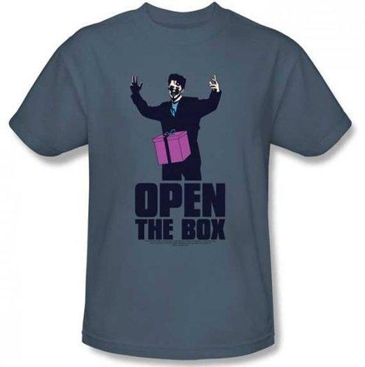 Saturday Night Live Open the Box Slate T Shirt