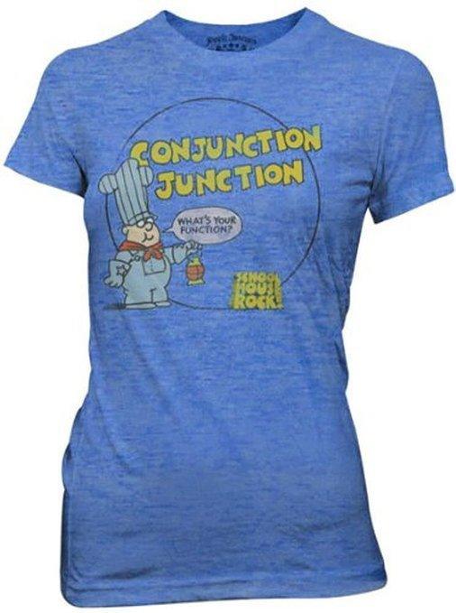Schoolhouse Rock Conjunction Junction T Shirt