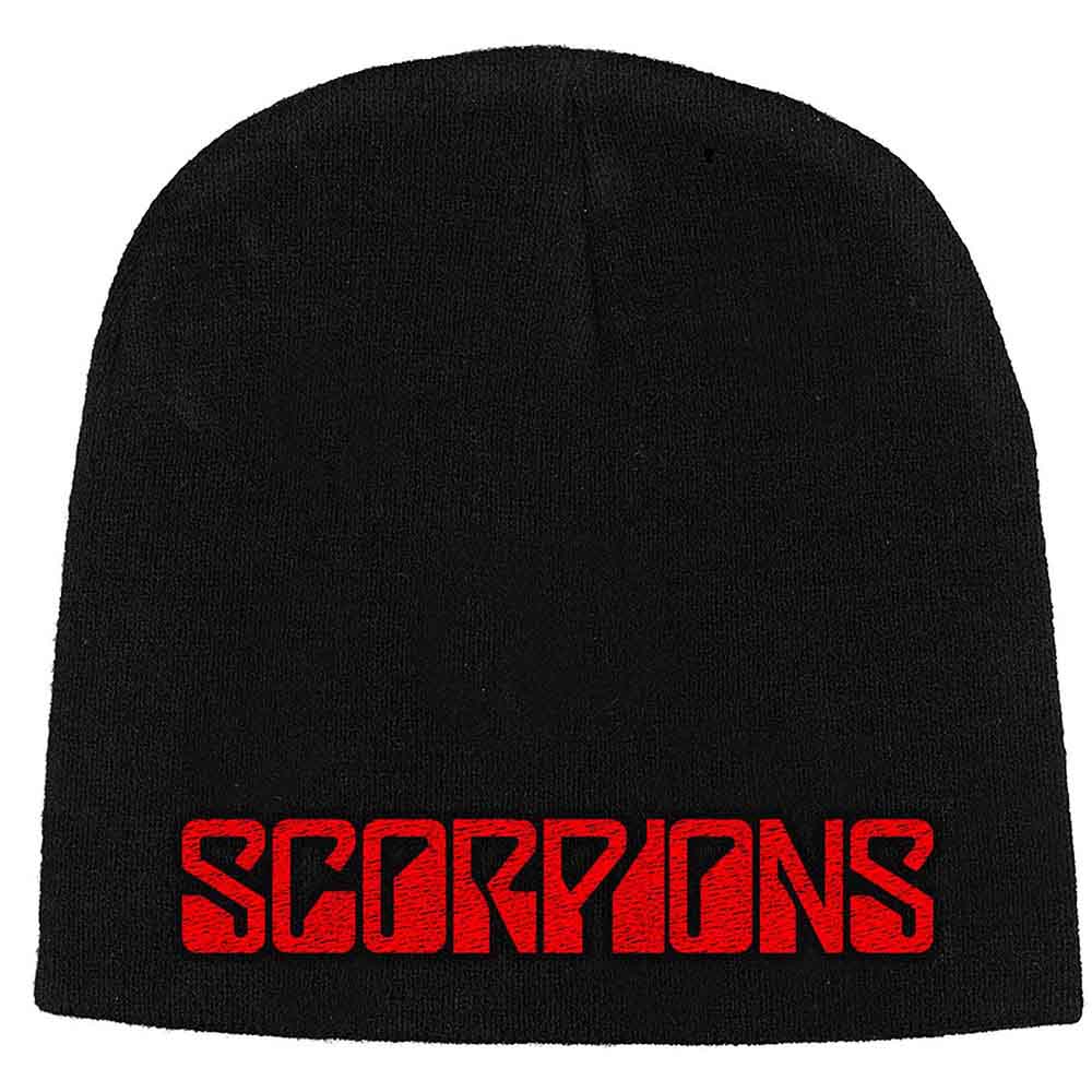 Scorpions Logo Beanie Hat Black