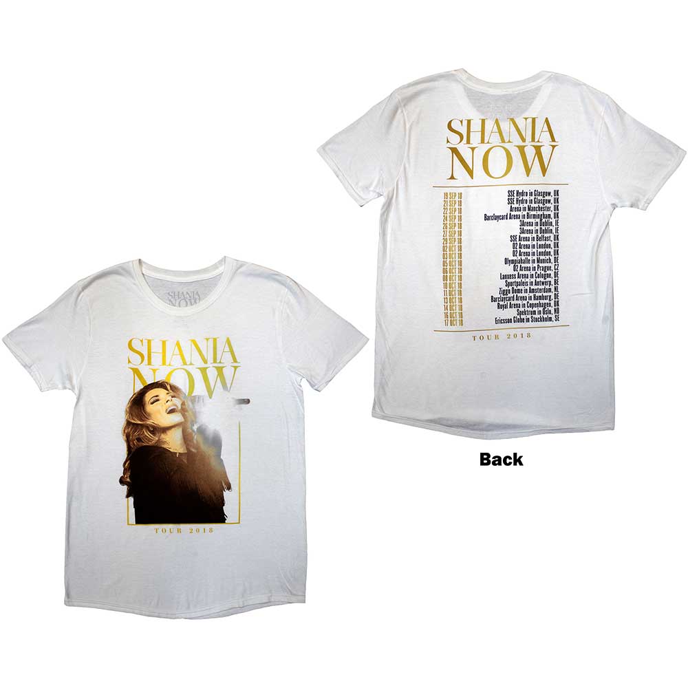 Shania Twain Tour 2018 Mic Photo Mens T Shirt