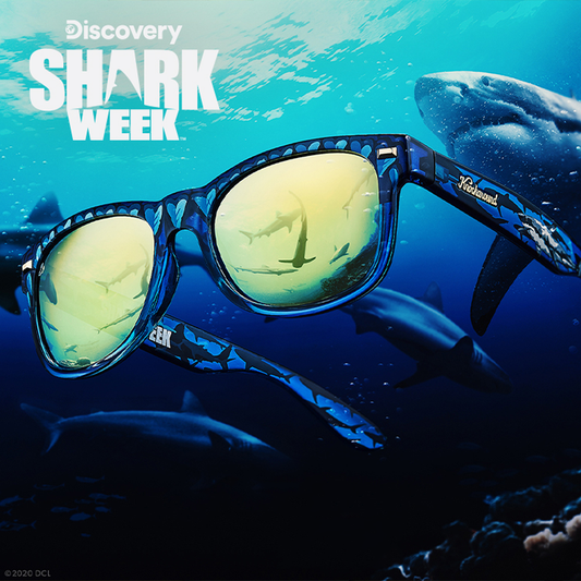 Shark Week Officially Licensed Knockaround Sunglasses