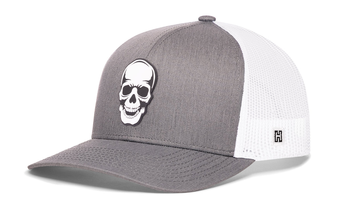 Skull Trucker Haka Hat Black Snapback