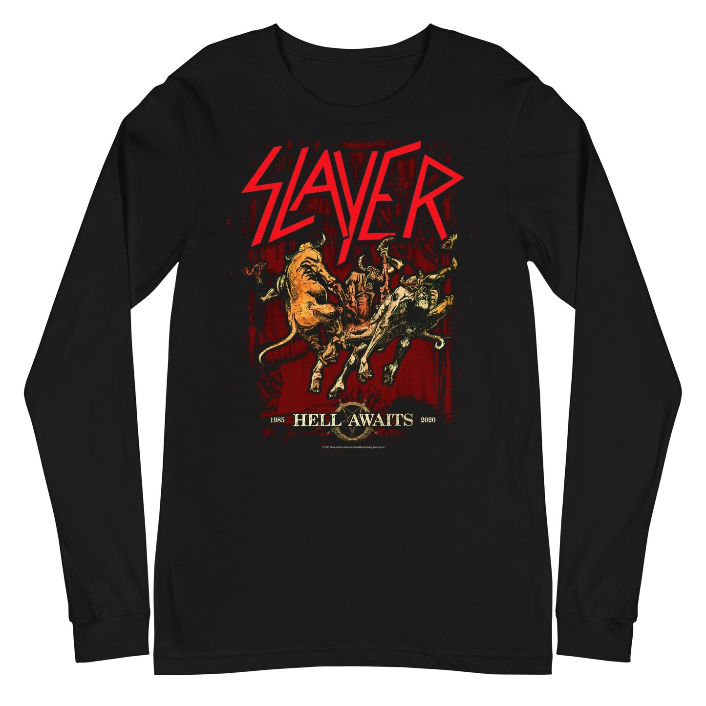 Slayer - Hell Awaits Long Sleeve Shirt
