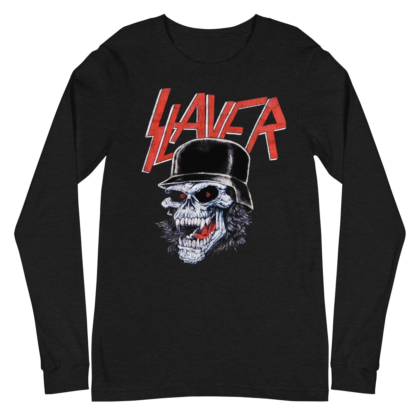 Slayer - Helmet Skull Long Sleeve Shirt