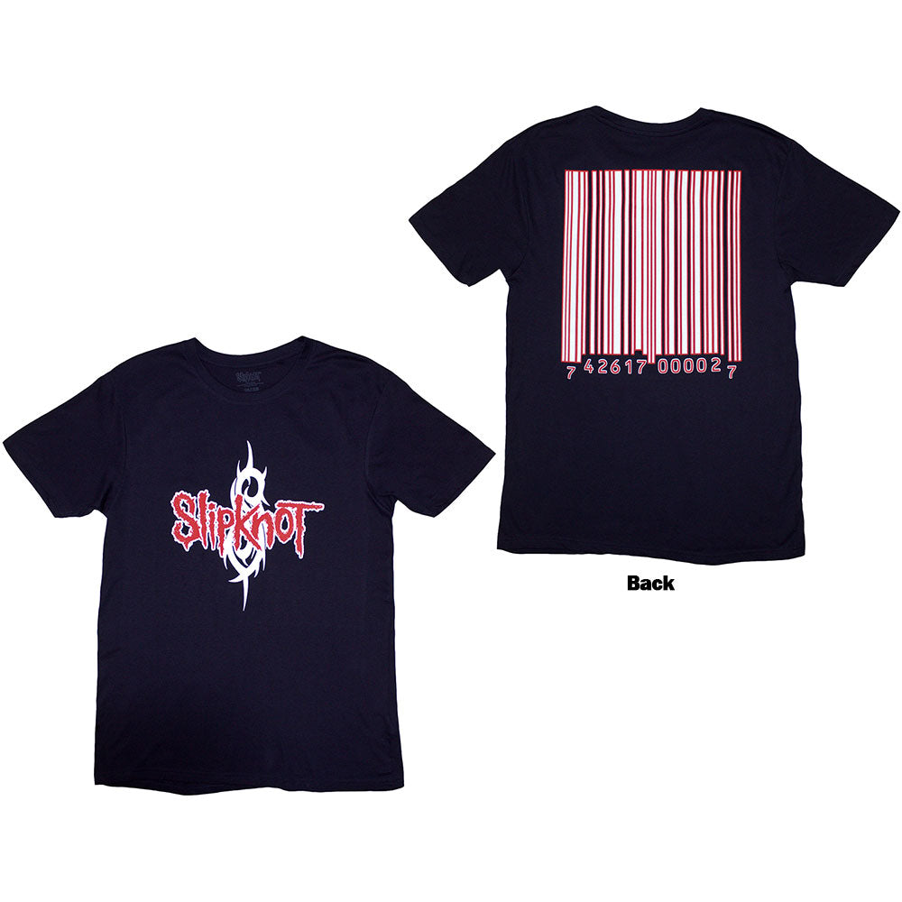 Slipknot Barcode Mens T Shirt