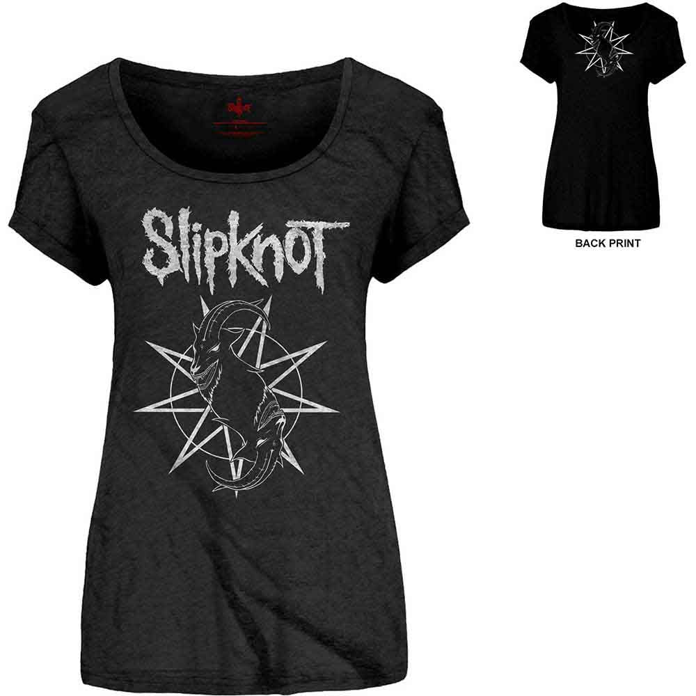 Slipknot Goat Star Logo Womens T Shirt