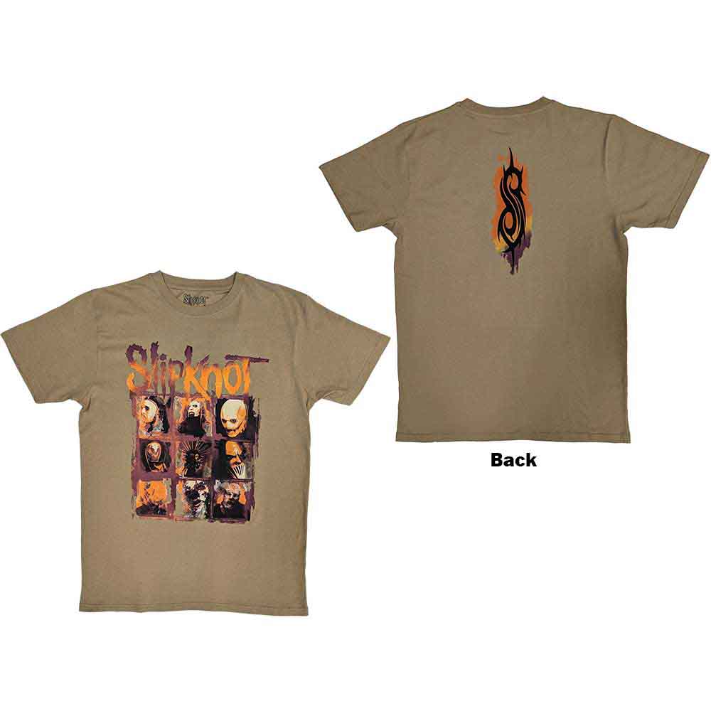 Slipknot The End So Far Grid Photos Mens T Shirt