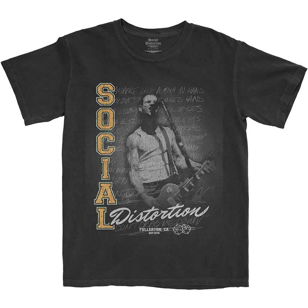 Social Distortion Athletics Mens T Shirt