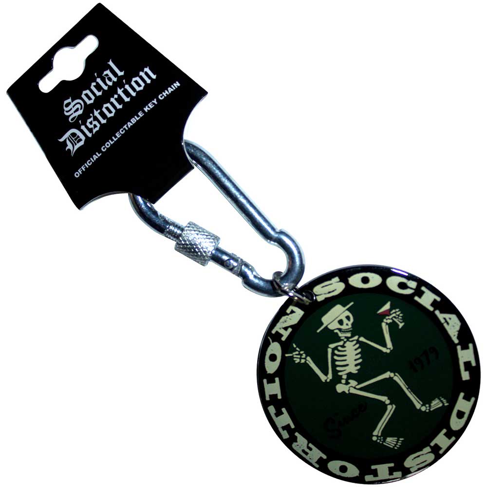 Social Distortion Classic Logo Keychain