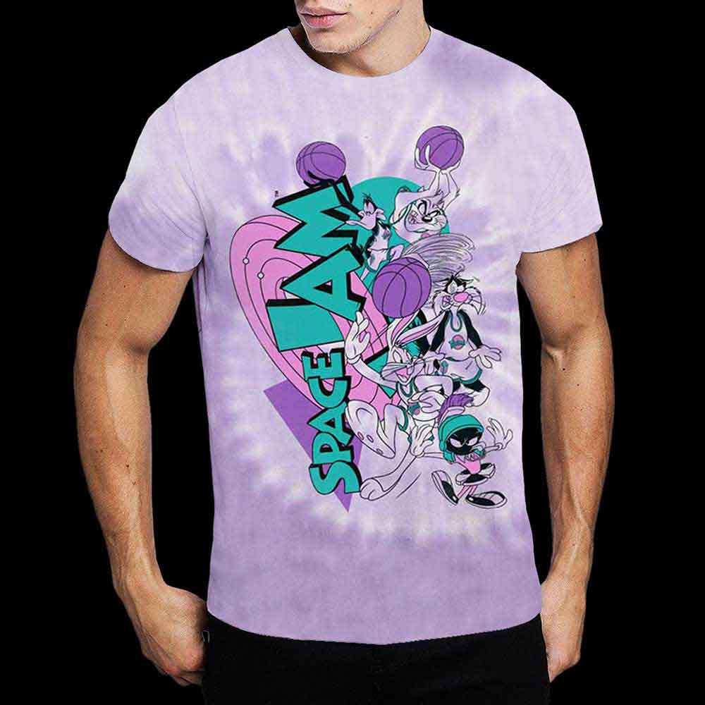 Space Jam Retro Squad Mens T Shirt