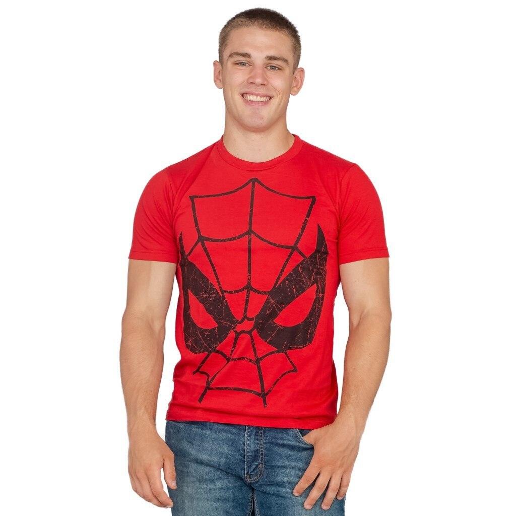 Spider-Man Parker Can't Lose Big Face T Shirt