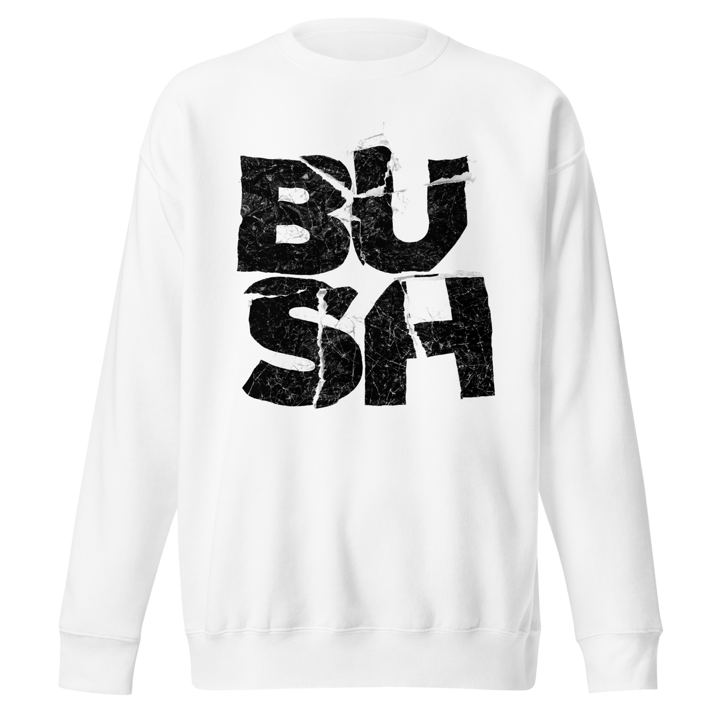 Bush Stacked Logo Jumbo Print Sweatshirt