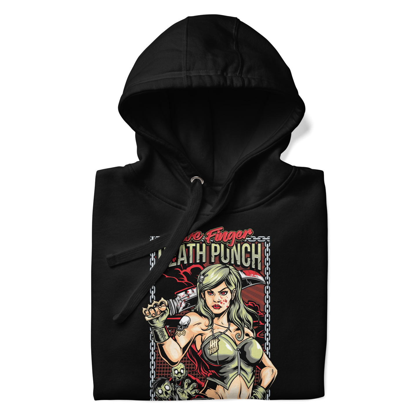 Five Finger Death Punch Machete Hoodie