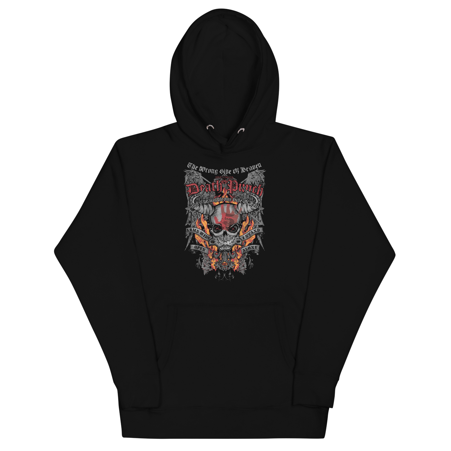 Five Finger Death Punch Wrong or Righteous Classic Hoodie