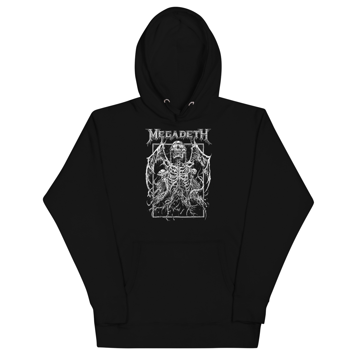 Megadeth Skeleton Wings Classic Hoodie