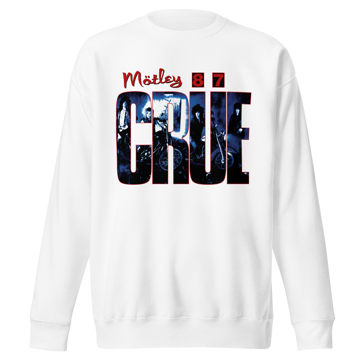 Motley Crue - 1987 Tour Vintage Jumbo Print Sweatshirt