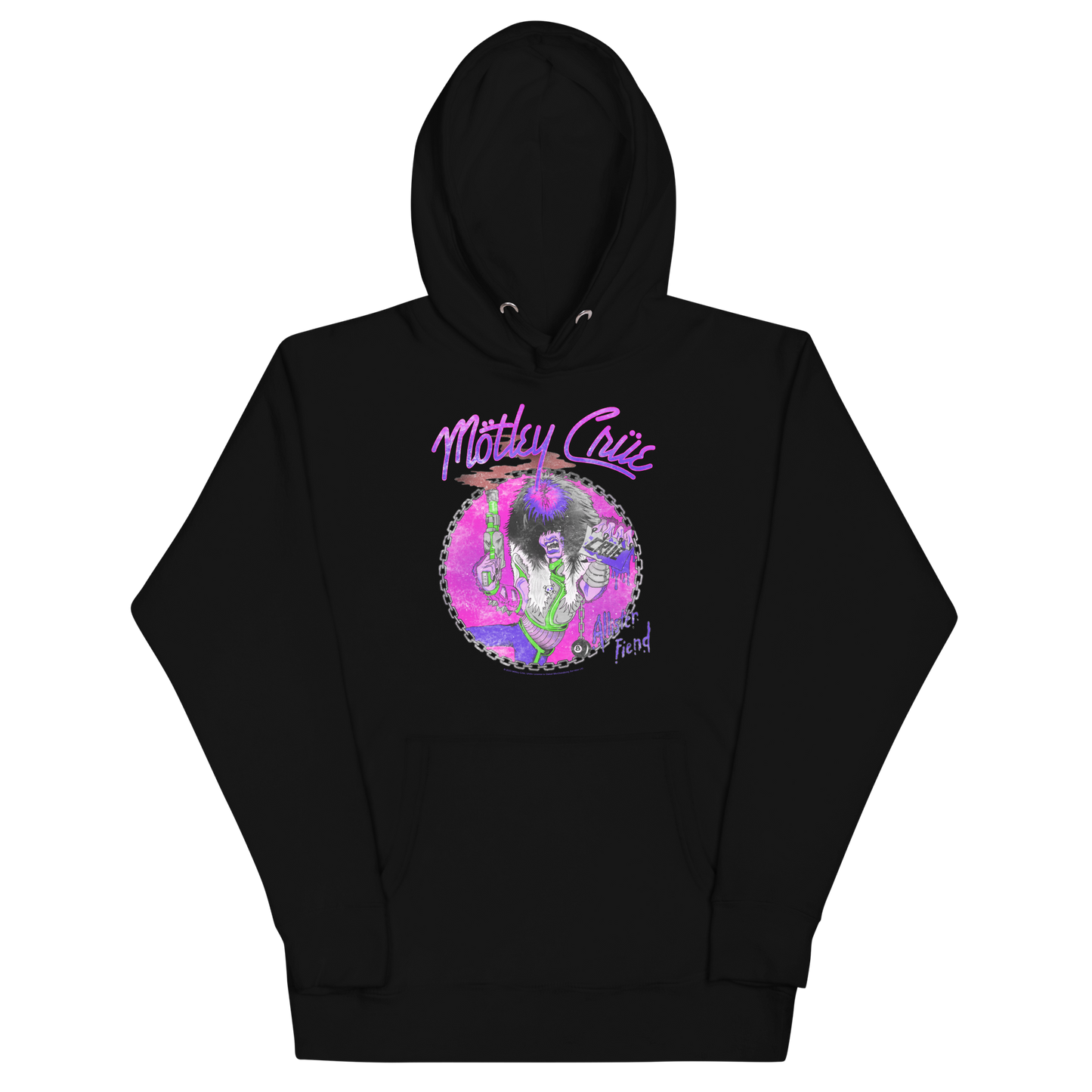 Motley Crue Purple Allister Classic Hoodie
