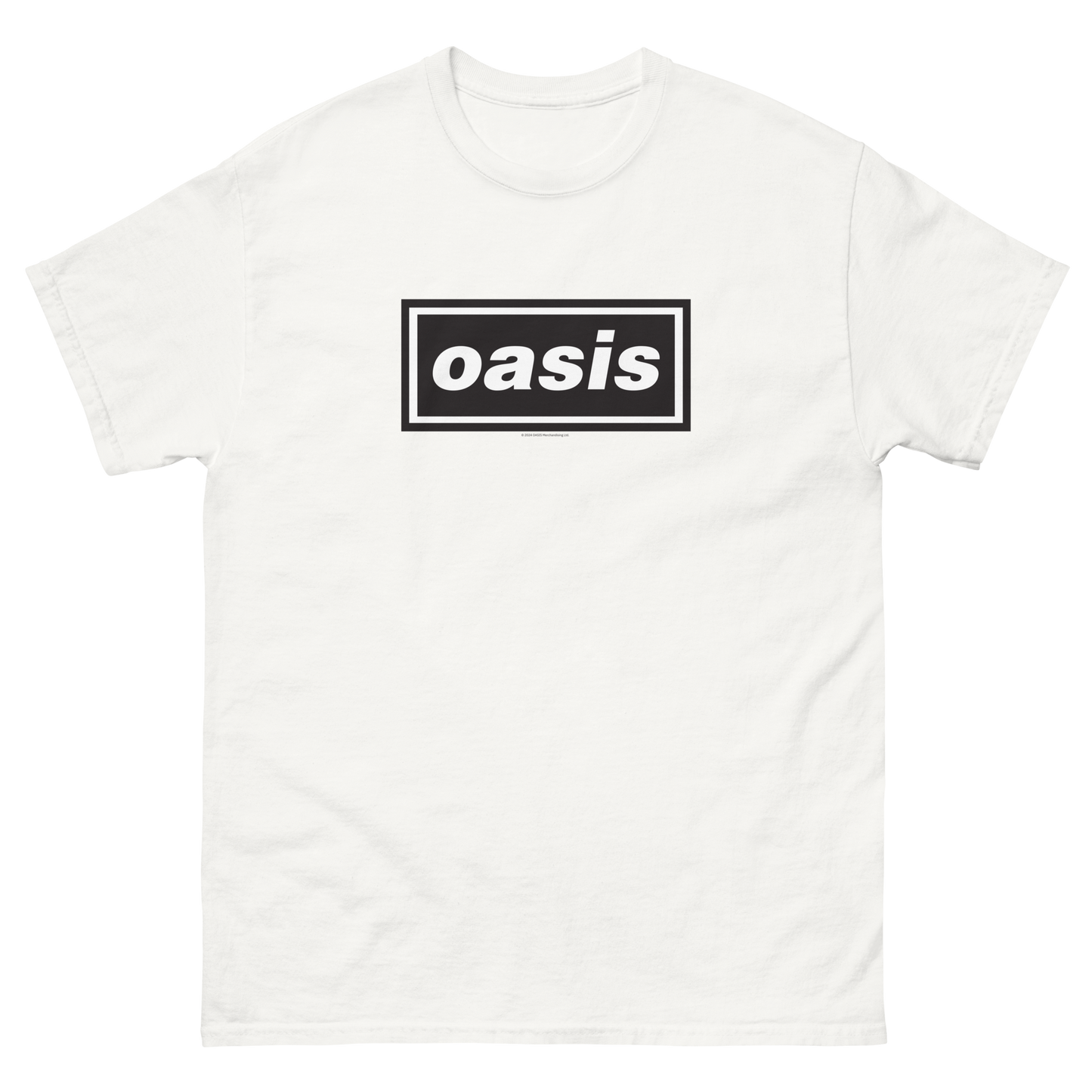 Oasis Logo Jumbo Print Mens T Shirt