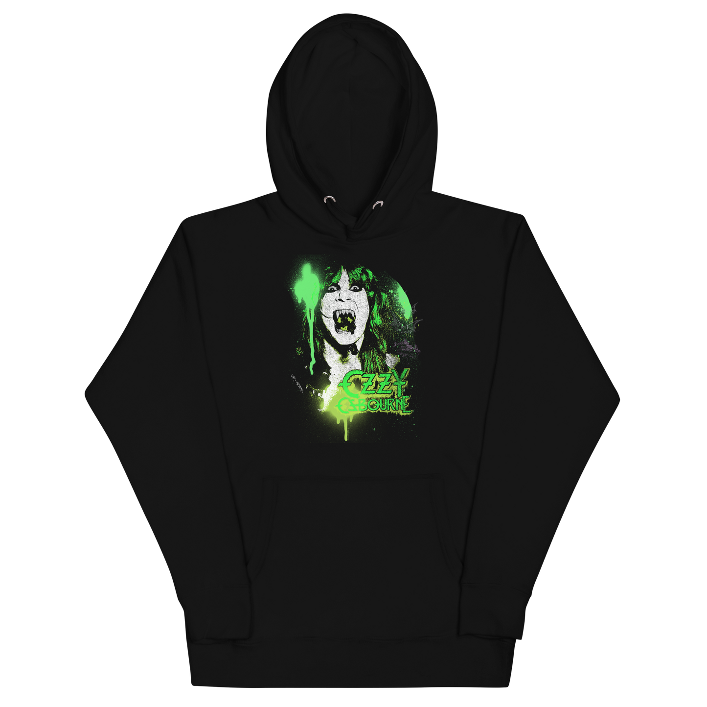 Ozzy Osbourne Green Screaming Classic Hoodie
