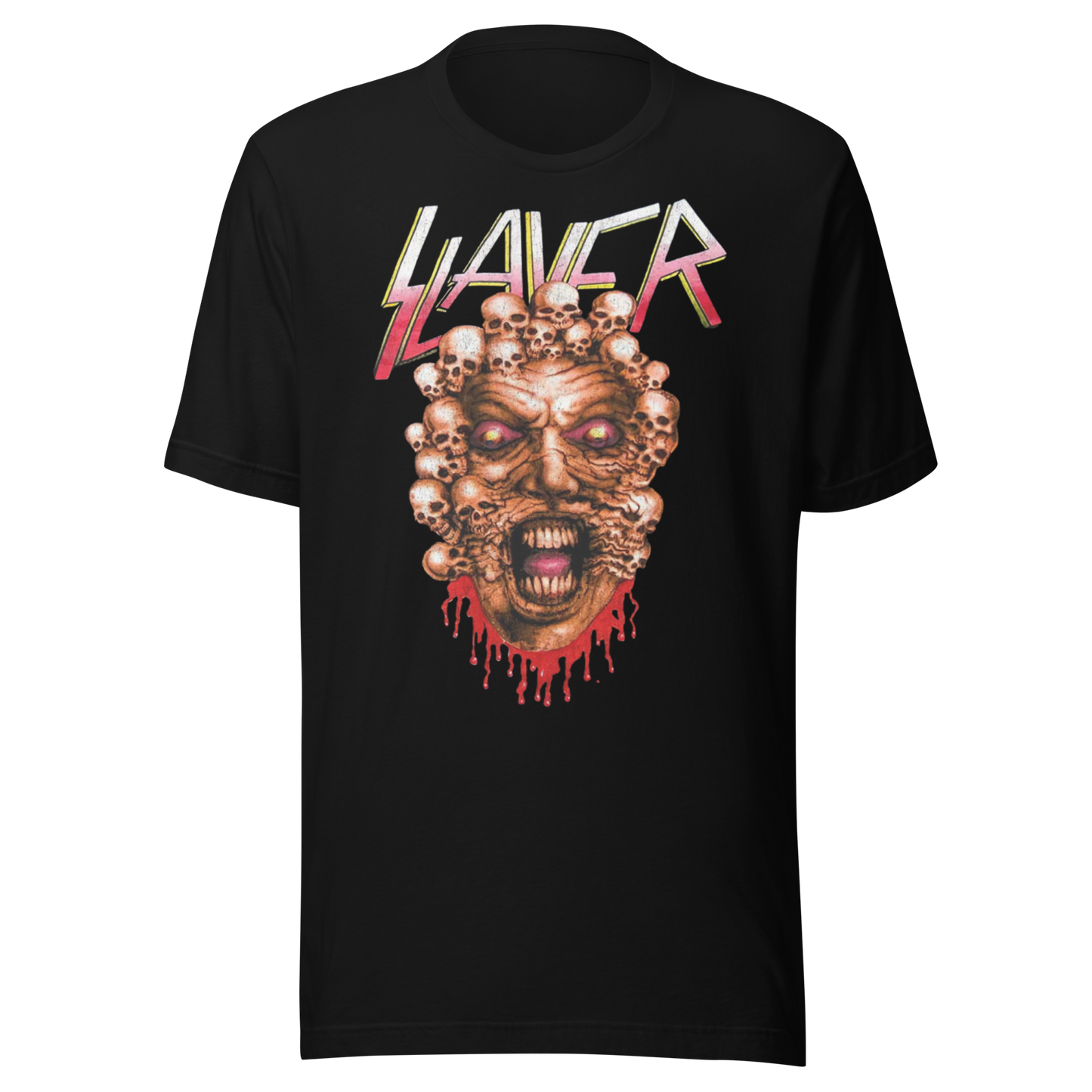 Slayer Demon Drip Jumbo Print Mens T Shirt
