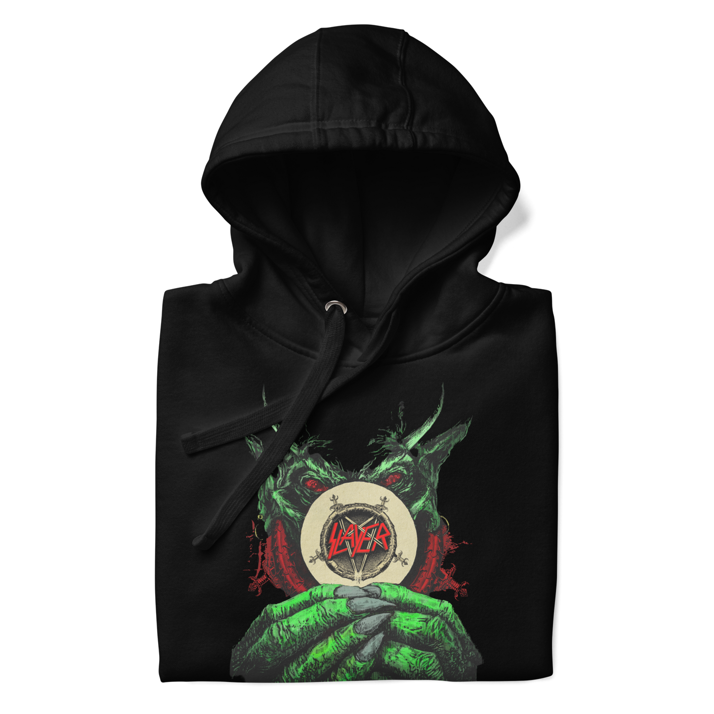 Slayer Demon Hands Vintage Hoodie