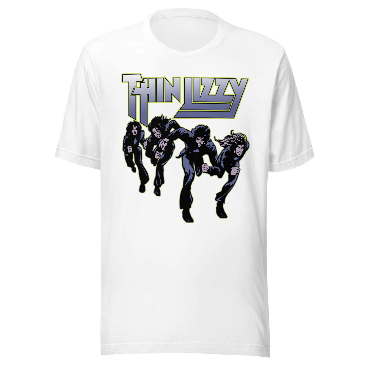 Thin Lizzy Jailbreakers Jumbo Print Mens T Shirt
