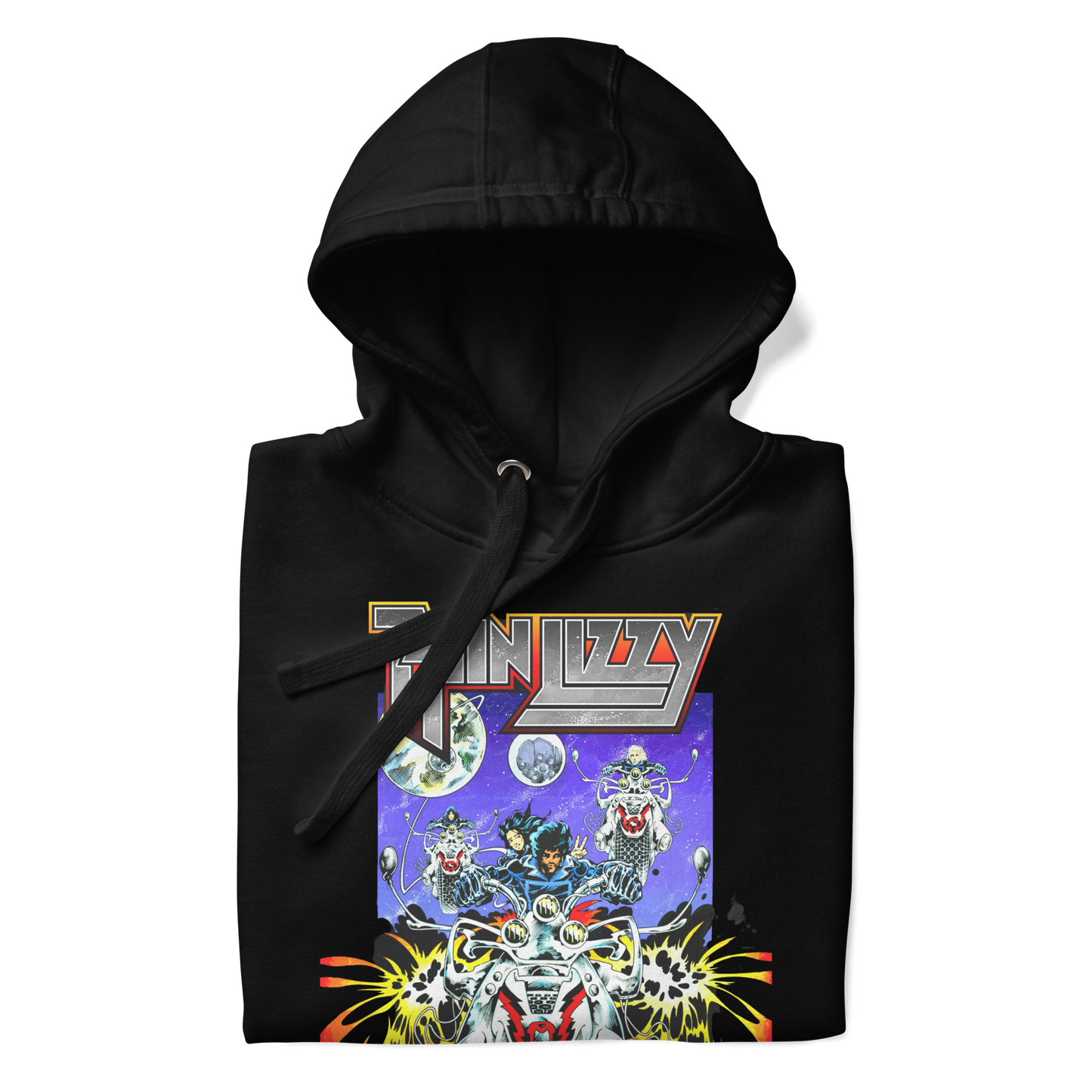 Thin Lizzy Night Riders Hoodie