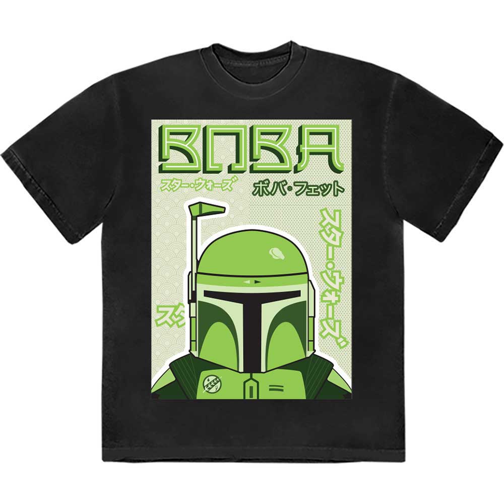 Star Wars Boba Japanese Mens T Shirt