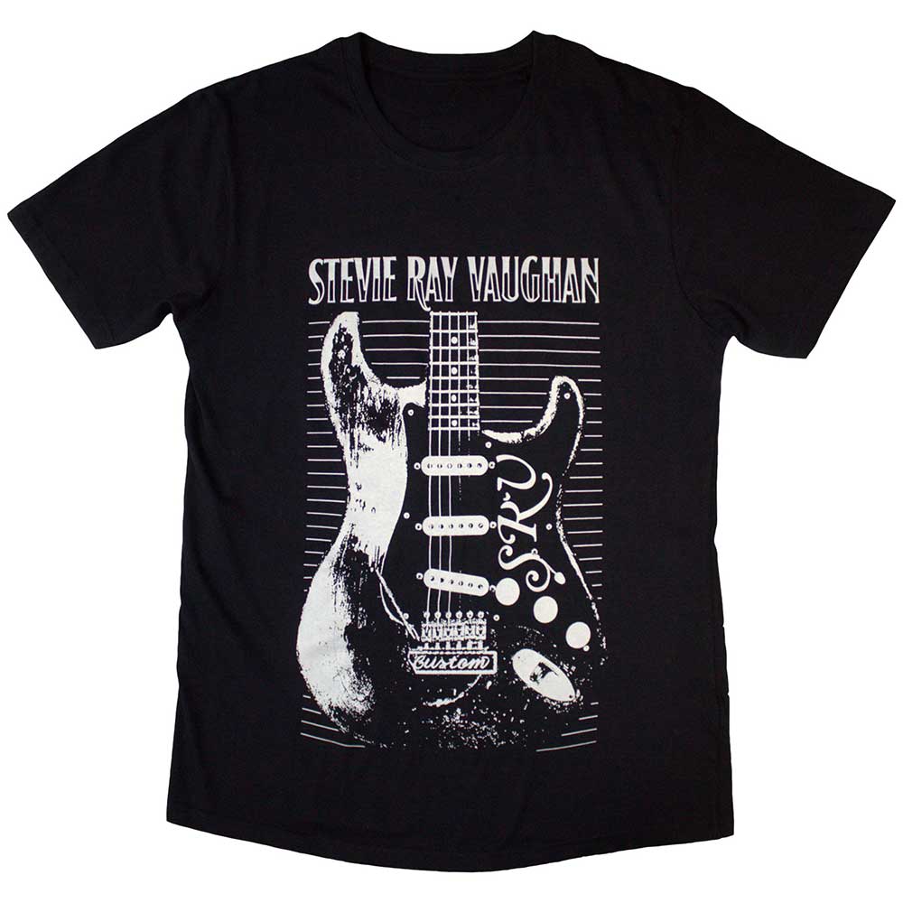 Stevie Ray Vaughan Guitar Mens T Shirt