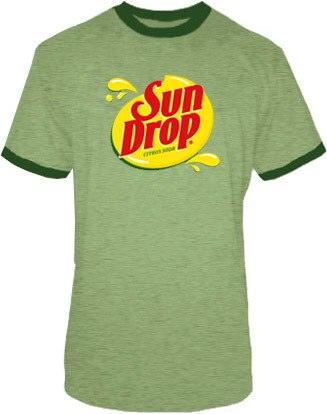 Sun Drop Citrus Soda Green Costume Mens T Shirt