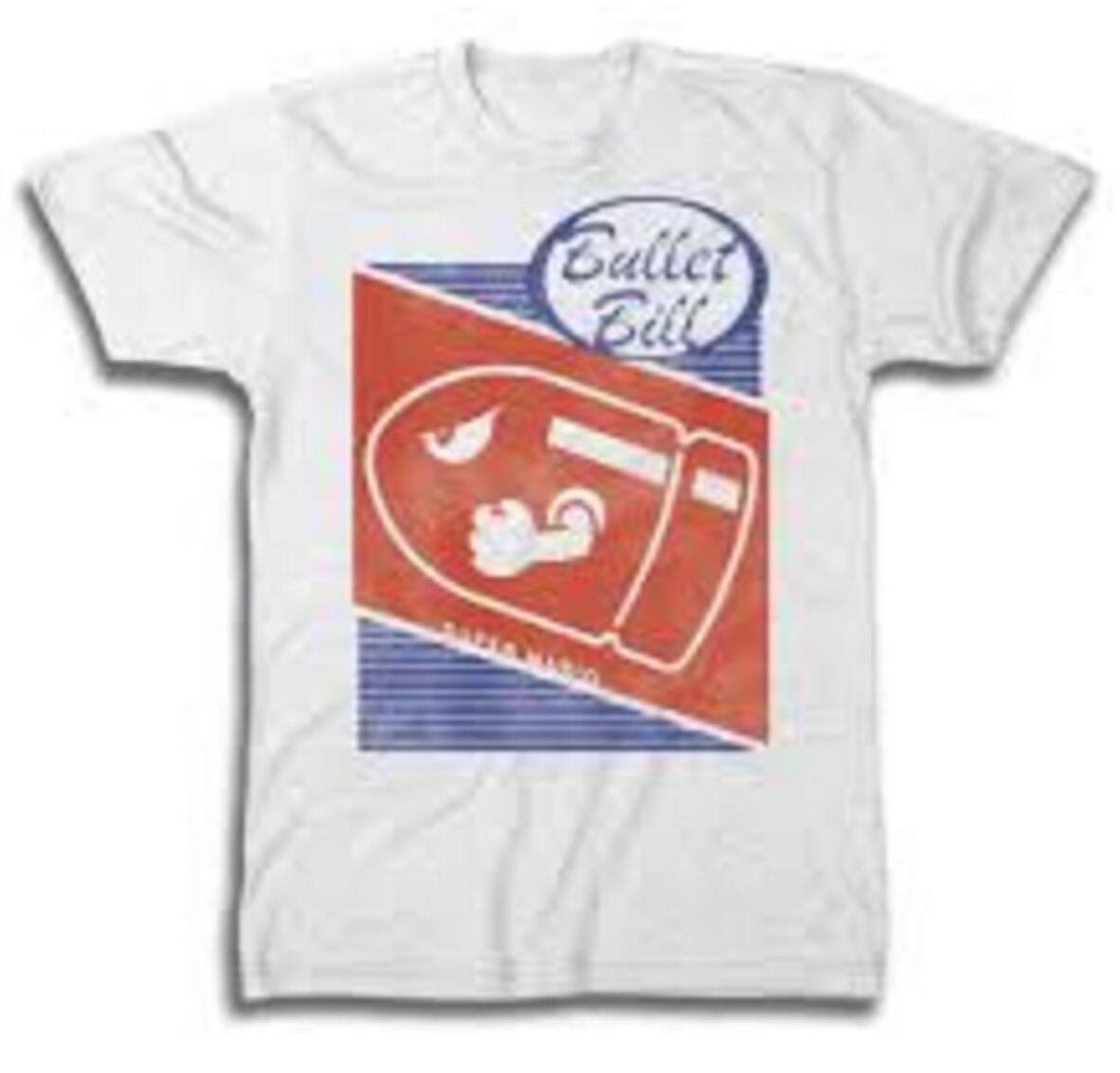 Super Mario Bros Bullet Bill T Shirt